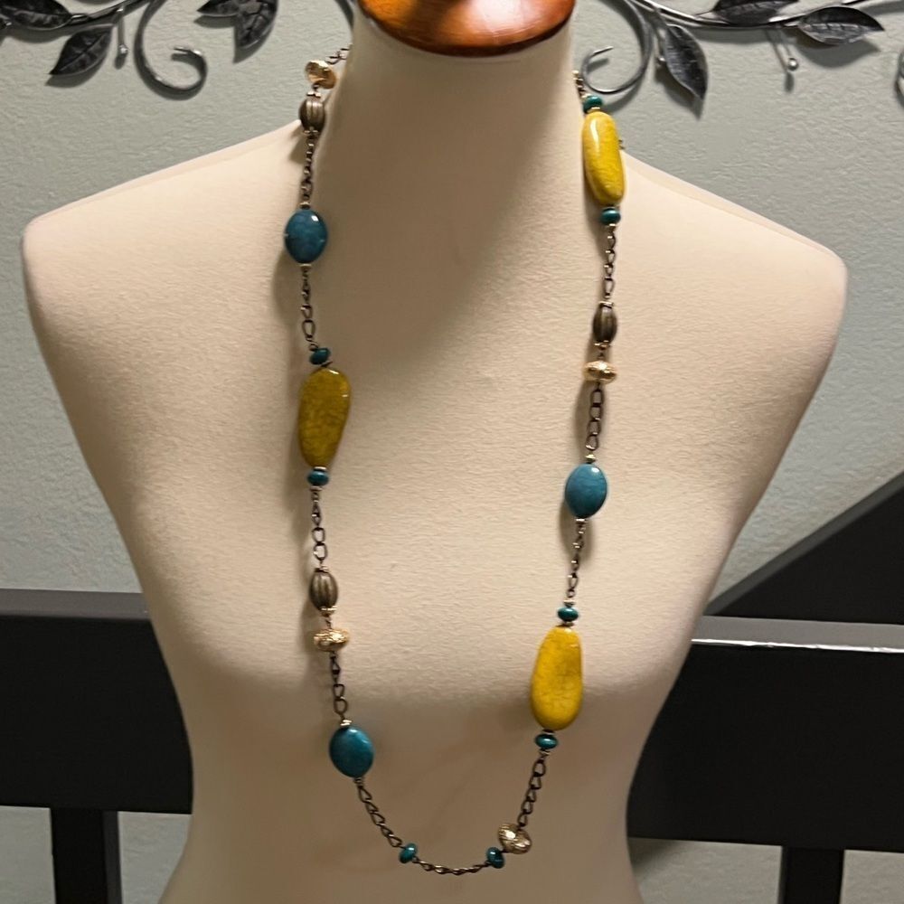 Premier Designs Multicolor Beaded Necklace #PDNK1